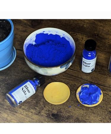 Buy Pure Moroccan Blue Nila Powder for Glowing Skin - International Shipping Available - Buy Online on GoSupps.com