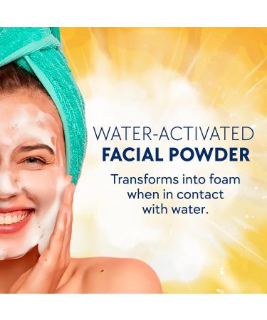 Asepxia Facial Cleanser Powder | Non-Abrasive Exfoliating Face Wash with Pineapple Enzyme for Oily Skin | 1.4 oz - Gentle Water-Activated Foaming Lather - Buy Online on GoSupps.com
