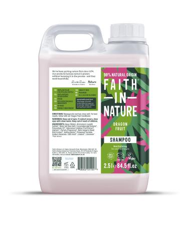 Faith In Nature Dragon Fruit Shampoo 2.5L, Clear