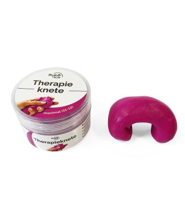 Premium therapy clay - purple super festival |Vegan residue -free odorless - 6 different colors and degrees of hardness - for more relaxation concentration and strength (1 Series purple) 1er purple