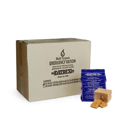 Datrex 3600 Emergency Food Bar - Case of 20