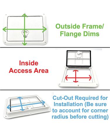 DPI Marine Glove Box with USB Charging Station - Polar White (Bright White) 9x12 | DPG912PW-USB - Buy Online on GoSupps.com