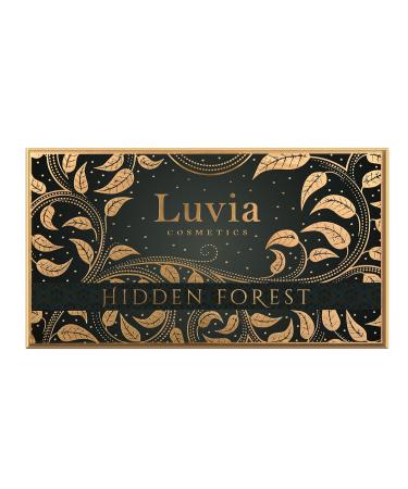 Shop Luvia Vegan Hidden Forest Eyeshadow Palette - Matt & Glitter - Sustainable Microplastic-Free Cosmetics - Buy Online on GoSupps.com