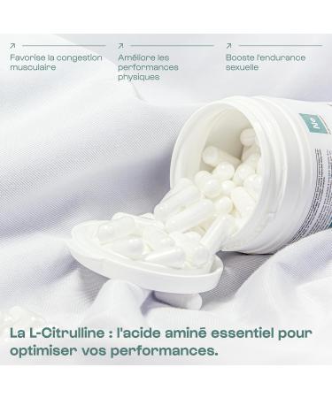 L-Citrulline 100% Pure - 400 Capsules | BioKyowa Patented Quality For Anabolism and Muscle Congestion Vegan Amino Acid Malate and GMO Free |Nutrielement by Nutrimuscle - Buy Online on GoSupps.com