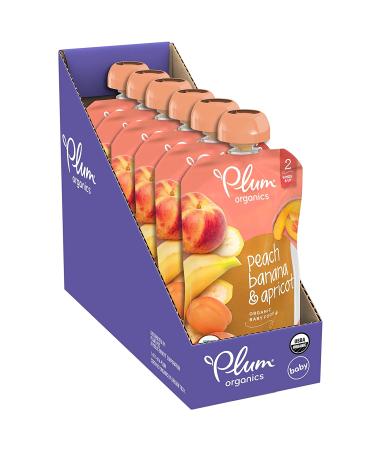 Plum Organics Baby Food Pouch Stage 2 Variety Pack | 18 Pack 4oz | Fresh Organic Fruit and Veggie Squeeze for Babies, Kids, Toddlers - Buy Online on GoSupps.com