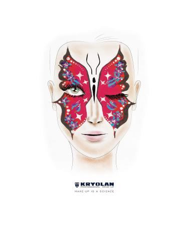 Kryolan Pintura Water Color 25ml - Copper | Washable Vegan Perfume-Free Gluten-Free - Ideal for Children & Parties Carnival & Halloween - Buy Online on GoSupps.com