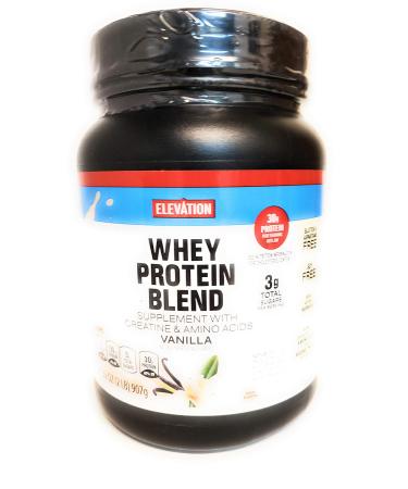 Elevation by Millville Vanilla Protein Powder 32oz pack of 1