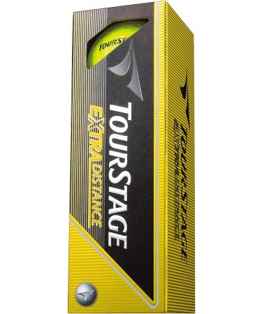 Bridgestone Tourstage Extra Distance Golf Balls - 1 Dozen Yellow (Pack of 12) - Buy Online on GoSupps.com