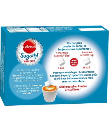 Canderel Sugarly - Box of 65 Pieces - Zero Calorie Zero Sugar - Sweetener | 130g - Buy Online on GoSupps.com