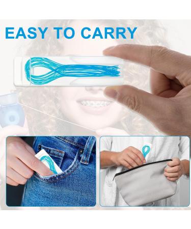 Deep Cleaning Dental Floss Set for Bridges & Implants | 2-Pack 164ft Oral Care - Tooth Floss Thoroughbred - Buy Online on GoSupps.com