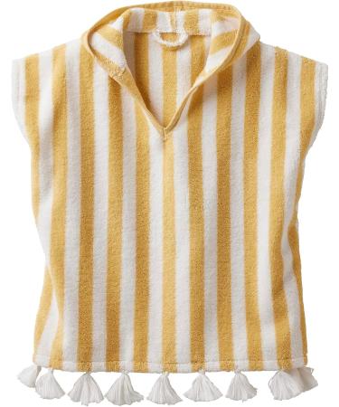 Buy Vertbaudet Baby Bath Poncho - Yellow Striped (Size 74-80) | International Shipping Available - Buy Online on GoSupps.com