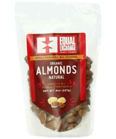 Equal Exchange Organic Natural Almonds 8 oz (227 g)