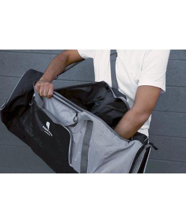 Lacrosse Bag  Portable Storage for Players and Coaches  Waterproof  Duffel Travel Sports Equipment Bag  Holds 2 Sticks And All Of Your Gear  Black  L 43.3 x W 13 x H 11.4 inches - Buy Online on GoSupps.com