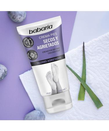 Babaria Foot Cream 150ml for Dry Cracked Feet - Intensive Repair Formula - Buy Online on GoSupps.com