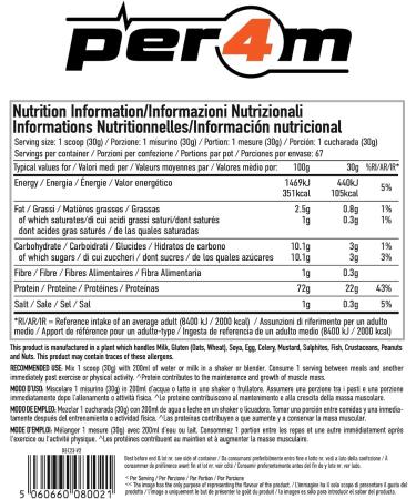  per4m Per4m Whey Protein Strawberry Cream 900g - Buy Online on GoSupps.com