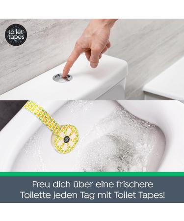 Eco-Friendly Toilet Tapes Box Set - 160+ Rinsing 90% Less Plastic Clean Cotton Scent - 14 Pack - Buy Online on GoSupps.com