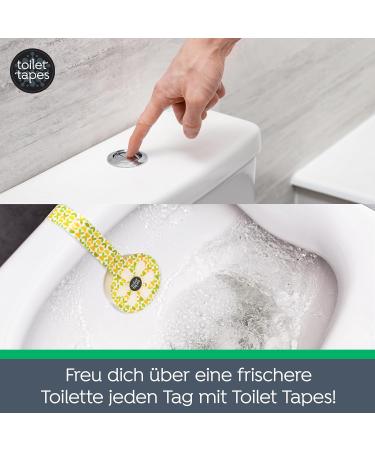 Eco-Friendly Toilet Tapes Box Set - 14 Lavender Scented Tablets 90% Less Plastic 160+ Rinsing Uses - Enhance Your Bathroom Fragrance - Buy Online on GoSupps.com