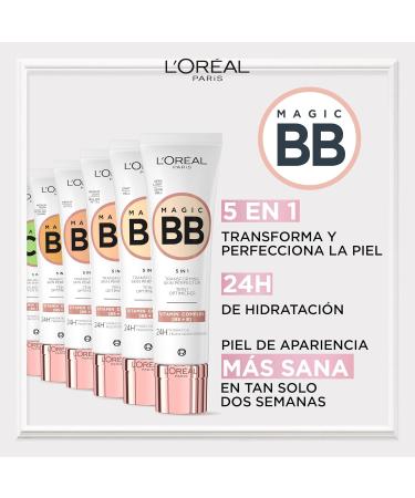 L'Or al Paris BB Cr me CEST MAGIC - 5-in-1 Moisturizing Tint for All Skin Types - Light Natural Coverage - 24-Hour Hydration - SPF 11 - Very Light Complexion (01) - Buy Online on GoSupps.com