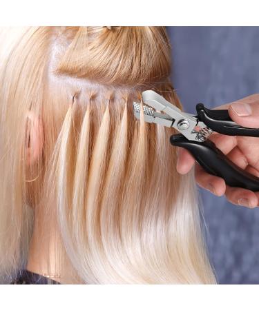 Frcolor Hair Extension Pliers for Bonding & Removal | Black Hair Thickening Tools - International Shipping - Buy Online on GoSupps.com