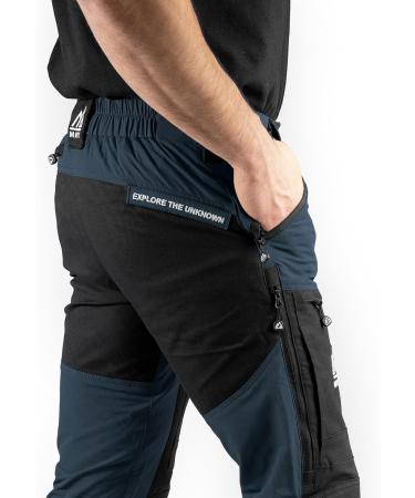 MNT10 Ocean Blue Hiking Pants for Men - Lightweight Breathable Water-Repellent Outdoor Gear with Practical Pockets & Robust Seams - Buy Online on GoSupps.com