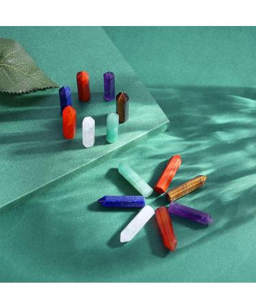 XIANNVXI 7 Pcs Healing Crystals Stones Set - Chakra Gemstones for Energy Meditation Therapy - Buy Online on GoSupps.com