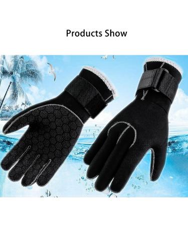 3MM Neoprene Wetsuit Gloves for Men and Women | Thermal, Anti-Slip Dive Gloves for Scuba Diving, Snorkeling, Surfing | Medium Size - Buy Online on GoSupps.com