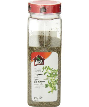 Club House Quality Natural Herbs and Spices Thyme Leaves 175g - Buy Online on GoSupps.com