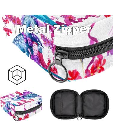 Storage Bags for Women's Bandages & Tampons - Camouflage Pattern with Zipper | Large Menstrual Cup & Period Inserts | Multi-Colored Options Available - Buy Online on GoSupps.com