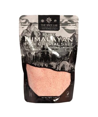 The Spice Lab Pure Himalayan Pink Crystal Salt Fine 16 oz - Buy Online on GoSupps.com
