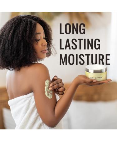 Natural Elephant Body Butter - Shea Butter Dead Sea Minerals & Vitamin E - Hydrating Cream Cruelty-Free Paraben-Free - 9 oz Lemon - Buy Online on GoSupps.com