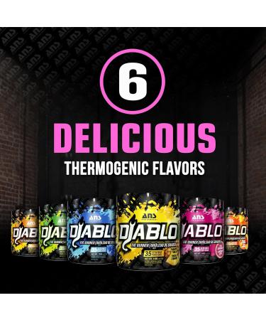 ANS Performance Diablo (35 Servings 4.9 oz) - Energy Powder for Elevated Strength & Stamina - With Added Kinetq Garcinia L Carnitine - Thermogenic Formula - Delicious Flavours (Pink Lemonade)) - Buy Online on GoSupps.com