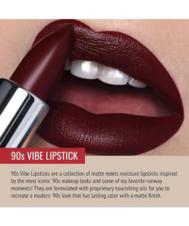 Runway Rogue 90s Vibe Matte Midnight Merlot Lipstick - 1993, 1oz - Buy Online on GoSupps.com