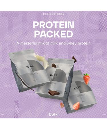 Bulk Essential Mass Gainer Protein Shake for Weight Gain Vanilla 2.5 kg Vanilla 2.5kg - Buy Online on GoSupps.com