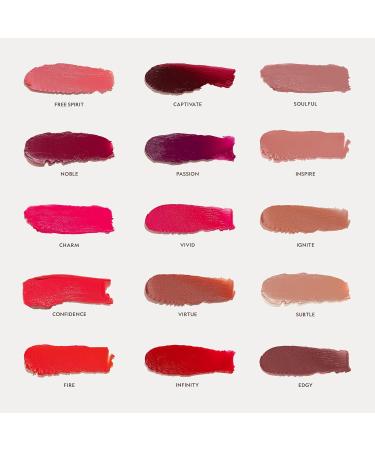 YENSA Super 8 Vibrant Silk Lipstick - Semi-Glossy High Pigmentation Long-Lasting Color (Captivate) - International Shipping Available - Buy Online on GoSupps.com