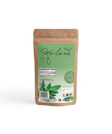 Organic Greek Sage from Mount Olympus - 50g/1.76oz Resealable Bag - Buy Online on GoSupps.com