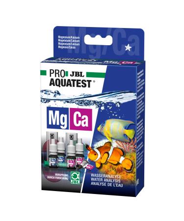 : JBL water test set for seawater aquariums Proaquatest MG-CA Magnesium-Calcium 6x10ml 1x2g (1-pack) 120 pieces (1-pack) Magnesium/Calcium - Buy Online on GoSupps.com