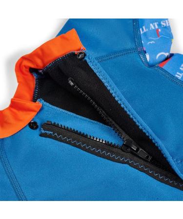 Swimbest Warmsuit 0-3 Months - Fleece Lined Baby Swimming Costume with 50+ UV Protection - All at Sea - Buy Online on GoSupps.com