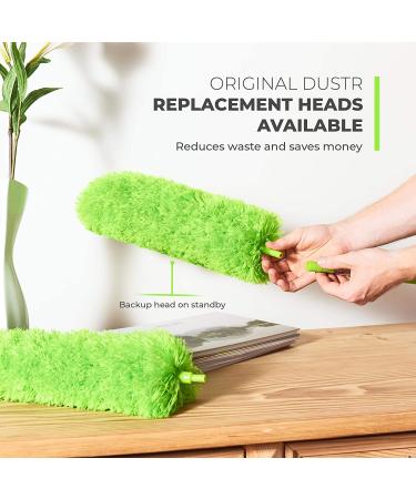 GTEWERK Microfiber Duster with Extension Pole - Feather Duster for Cleaning Ceiling Fans, Cobwebs, and Dust - Electrostatic Bendable Head - Up to 100 Inches - Buy Online on GoSupps.com