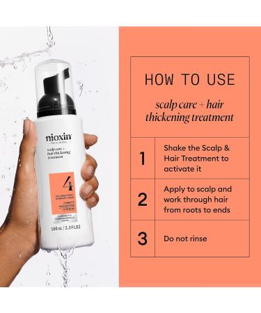 Nioxin 4 Scalp & Hair Treatment for Colored Hair - 100mL (3.38 oz) | International Shipping Available - Buy Online on GoSupps.com