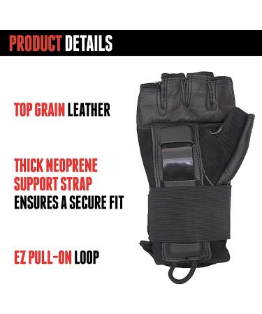 Triple Eight Hired Hands Gloves - Black, Size Large - Buy Online on GoSupps.com