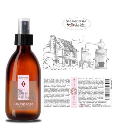 Buy Bleu & Marine Bretania 100% Bulgarian Rose Hydrosol 250ml - Organic Flower Water for Skin & Cooking | Invigorating & Ideal for Sensitive Mature Skin - Buy Online on GoSupps.com