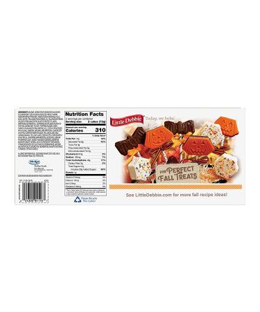 Little Debbie Fall Party Cakes Vanilla - 10 Twin Wrapped Cakes (12.77 oz) - Buy Online on GoSupps.com
