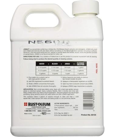 House Cleaner & Mildew Killer - 1 Qt | Effective Mold Remover for Home Cleaning | International Shipping Available - Buy Online on GoSupps.com