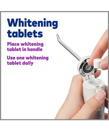 Waterpik Whitening Water Flosser WF 05 - Electric Oral Irrigator for Gentle Teeth Whitening - Buy Online on GoSupps.com