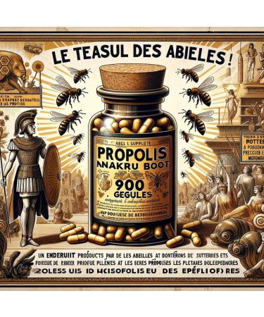 NAKURU | Propolis | Boost Range | Made in France | The Treasure of Bees! | (90 Capsules of 325 mg/Net Weight: 29 g) - Buy Online on GoSupps.com