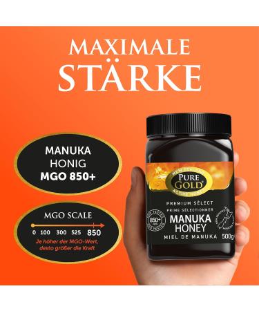 Manuka Honey Premium Select 850+ MGO 500G - Buy Online on GoSupps.com