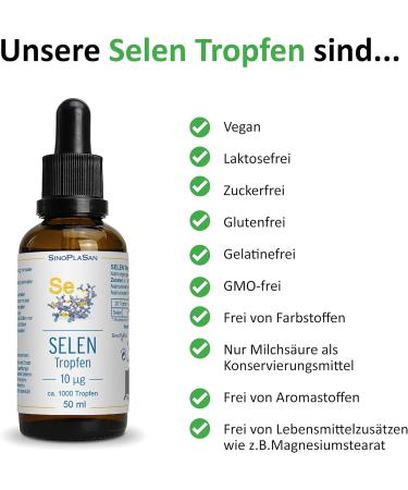 Buy Selenium Drops 200 g - High Absorption Vegan Formula 10 g per Drop Daily Dose | International Shipping - Buy Online on GoSupps.com