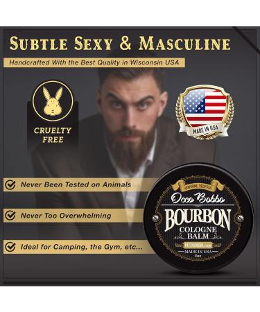 Occo Bobbo - Solid Cologne Bourbon and Sandalwood Scent. Solid Bourbon Cologne For Men - Men's Solid Cologne - 2 Ounce - Concentrated Balm. A Smooth Blend Of Woody Oak Barrel Bourbon 2 Ounce (Pack of 1) - Buy Online on GoSupps.com