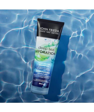 John Frieda Deep Sea Hydration Moisturizing Shampoo 250 mL White 250 ml (Pack of 1) - Buy Online on GoSupps.com