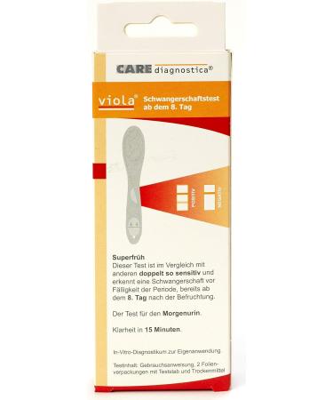Viola Early Pregnancy Test - Accurate Results from Day 8 | International Shipping Available - Buy Online on GoSupps.com